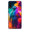 Lesklé pouzdro iSaprio pro Huawei P30 Lite - Astronaut in Colors (Lesklé pouzdro, kryt, obal iSaprio Exclusive na mobil Huawei P30 Lite s motivem Astronaut in Colors - elegantní skleněný vzhled, skvěl