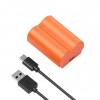 SmallRig NP-W235 USB-C Rechargeable Camera Battery Orange 4970