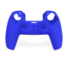 Herné silikónové puzdro QWare, PlayStation 5®, DualSense™, vodeodolné, silikónové, modré, puzdro na ovládač