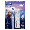 Oral-B Pro Kids Frozen 1 elektrická detská zubná kefka + cestovné puzdro