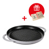 Staub Okrúhly liatinový gril 30 cm, tmavosivá 1004928