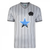 Score Draw Draw Newcastle United FC Retro Away Shirt 1984 Adults Grey L