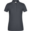 DAIBER JN 8009 / Dámska polokošeľa z bio bavlny - graphite L