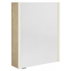 Sapho ALIX galérka s LED osvetlením 56x70x17,5cm, ľavá/pravá, brest Bardini SPH AX156-0013