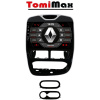 TomiMax Renault Clio Android 14 autorádio s WIFI, GPS, USB, BT HW výbava: 4 Core 1GB+16GB LOW