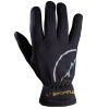 Unisex elastické rukavice La Sportiva Stretch Gloves Black/Yellow XS