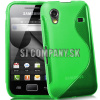 Silikónový obal Samsung Galaxy Ace – TPU – zelená