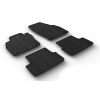 Přesné gumové rohože Audi A1 GB -- od roku výroby 12/2018- (4 dílná sada s fixací) SLEVA 5%
