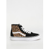 Vans Sk8 Hi Tapered (animalier black) 38.5, hnedá