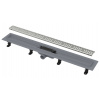 ALCADRAIN APZ10 SIMPLE 85cm odtokový žľab s perforovaným roštom nerez mat, plast, APZ10-850M