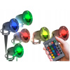 Solárne svietidlá - LED osvetlenie so zmenou farby pred domom RGB x6 (Solárne svietidlá - LED osvetlenie so zmenou farby pred domom RGB x6)