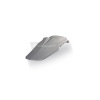 POLIS PLASTIC REAR FENDER, WHT/WHT