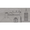 Cersanit CITY GREY INSERTO HOUSE A 29,7X60x0,9 cm, obklad-dekor WD613-005,1.tr. WD613-005