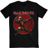 Tričko Iron Maiden - Senjutsu Eddie Archer Red Circle Čierna S