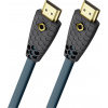 Oehlbach HDMI kabel Zástrčka HDMI-A, Zástrčka HDMI-A 3.00 m permanentní modrá , antracitová D1C92603 8K UHD HDMI kabel
