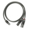 Pro-Ject Connect it Phono RS 5P - XLR - stříbrný gramofonový kabel, 123 cm, XLR na 5P