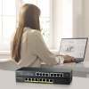 Zyxel GS1915-8 Řízený L2 Gigabit Ethernet (10/100/1000) Černá