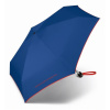 Benetton Skladací manuálny dáždnik malý plochý 5640 modrá