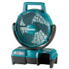 Makita CF001GZ domácí ventilátor Černá, Modrá