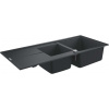 Grohe K400 granitový drez 116x50 cm čierna 31643AP0