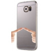 Forcell Mirror Case pre Samsung Galaxy S6 Edge+ silver
