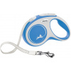 Flexi New Comfort S vodítko pásik 5m / 15kg modrá