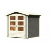 drevený domček KARIBU AMBERG 2 (9221) terragrau