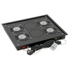 TRITON Ventilační jednotka horní (spodní), 4 ventilátory-230V/60W, termostat, šedá RAC-CH-X04-X3