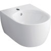 Závesný bidet Geberit iCon, uzavretý tvar: T=54cm, Prepad=Viditeľné, Biela, 234000000