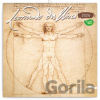 NOTIQUE Poznámkový Leonardo da Vinci 30 x 30 cm 2026