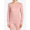 Funkčné tričko dámske Icebreaker 260 Tech L/S Crewe - blush