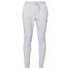 Pánske nohavice Björn Borg Logo Pants - light grey melange - Sivý (XXL)