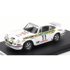 Trofeu Porsche 911 Carrera Rs (nočná verzia) N 11 Rally Portugal 1976 Antonio Borges - Joao Anjos 1:43 Biela