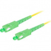 Optický patchcord Lanberg SM SC/APC-SC/APC SIMPLEX 3.0MM LSZH G657A1 (FO-SASA-SS11-0010-YE)