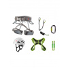 Ferratový set Ocun Via Ferrata Twist+Chest Shard Set - grey silver/green