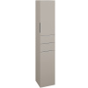 Dreja Vysoká skriňa s košom na bielizeň DOS SVD2Z2K 35 - N07 Stone / Úchytka T05 / N07 Stone / Pravé