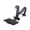 STARTECH Monitor Arm Height Adjustable Sit Stand, STARTECH Monitor Arm Height Adjustable Sit Stand ARMSTSCP1