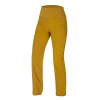 Nohavice Ocún NOYA pants yellow dried tobacco