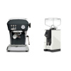 Ascaso Dream ONE, Anthracite + Eureka Mignon Specialita, BL white