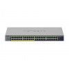 Netgear NETGEAR GS748PP Nespravované Gigabit Ethernet (10/100/1000) Podpora napájania cez Ethernet (PoE) Šedá (GS748PP-100EUS)