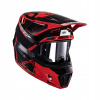 PRILBA S OKULIARMI LEATT KIT MOTO 7.5 V24 RED (S)
