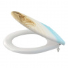 Alca WC dosky WC doska, Softclose, biela/mušľa A604 SHELL