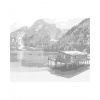 ZUTY Bodkovanie - JAZERNÁ KRAJINA V LAGO DI BRAIES Rámovanie: bez rámu a bez vypnutia plátna, Rozmer: 40x50 cm
