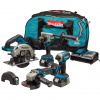 SADA AKUMULÁTOROVÉHO NÁRADIA MAKITA DLX4156TX1