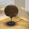 Stolová lampa OSRAM BALL, hnedá, výška 39 cm, vlnitá lepenka, E27 - 4099854453915