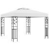 Altánok 3x3 m, biely 180 g/m²-ForU-312242