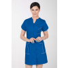 Dámske zdravotnícke šaty na cvoky M-310C, modrá (Zdravotnícke oblečenie)
