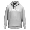 Dievčenské mikiny Head Jr Club Original Hoodie - Sivý (128 cm)