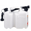 Kanister na benzín - Kombi Canister Stihl štandard 5L / 3L Transparentné (Kombi Canister Stihl štandard 5L / 3L Transparentné)