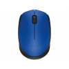 Logitech M171/Kancelárska/Optická/1 000 DPI/Bezdrôtová USB/Čierna-modrá 910-004640